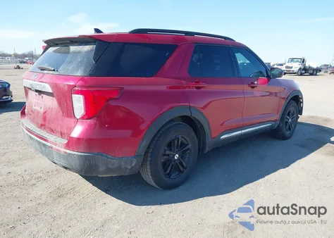 2021 Ford Explorer Xlt z USA, uszkodzony, nr VIN 1FMSK7DH9MGA81598